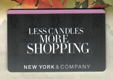 NEW YORK & COMPANY Less Candles, More Shopping ( 2008 ) Gift Card ( $0 )