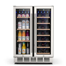 Smart Wine Cooler Refrigerator 24'' Dual Zone Built-in/Freest Fast Cooling Quiet - Ontario - US