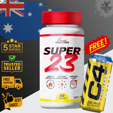 SUPER 23 - STRONG Fat Burner Energy Focus Reduce Bloating + FREE C4 PREWORKOUT - Toronto - Canada