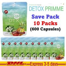 10x Primme Detox High Fiber Weight Management DTX Slim From Veggies 600 Capsules - Toronto - Canada