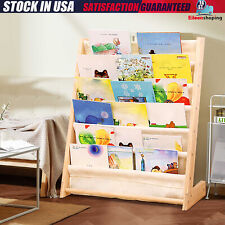 Children Kids Book Shelf Storage Rack Organizer Bookcase Bookshelf Display Holde - Monroe Township - US