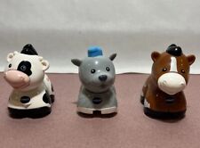 Lot of 3 VTECH Go Go Smart Wheels Baby Animals Calf Kid Foal - Council Bluffs - US