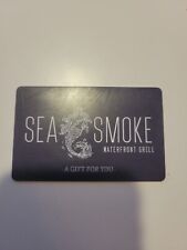 $75 Sea Smoke Waterfront Grill Gift Card