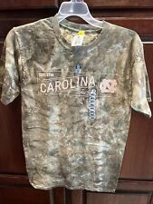 UNC T-Shirt Camouflage Tie Dye Size S University Of North Carolina Tar Heels NWT