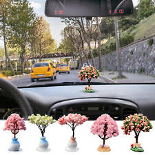 Car Interior Dashboard Automotive Artificial Flower Rearview Mirror Decorations