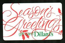 DILLARD'S Season's Greetings 2006 Gift Card ( $0 )
