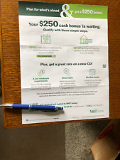M&T Bank Colupon Get $250 open a checking account exp.8-30-24