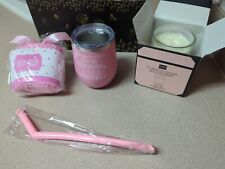 Gift Set Cup, Candle, Wine Socks, Candle Stick
