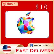 Apple Store gift card 10USD iTunes apple US for United States ONLY