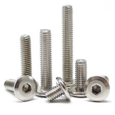 M6 M8 Allen Screw Bolt Stainless Steel Round Flat Hex Socket Head Bolt Furniture