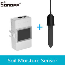 SONOFF WIFI Smart Temperature Humidity Monitoring Switch w/ Soil Moisture Sensor - CN