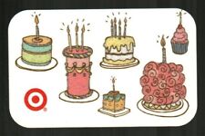 TARGET Assorted Cakes ( 2004 ) Gift Card ( $0 ) RARE