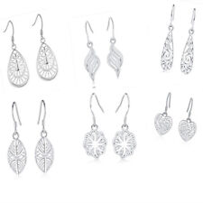 wholesale 6pair set 925 silver for women charms lady wedding Earrings jewelry