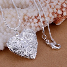 best 925 Silver love lady jewelry fashion women wedding heart Charms necklace