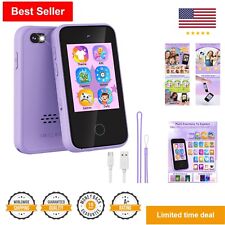 Kids Smart Phone for Girls - MP3 Player, Learning Games - Purple - West Harrison - US