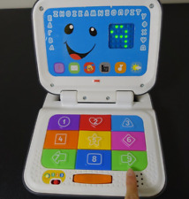 GREEK Fisher-Price Laugh & Learn Smart Stages Kids Laptop Toy Blue, 2014 Mattel - Sunderland - US