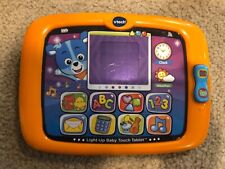 VTech Smart Light Up Baby Touch Tablet Developmental Learning Kids Orange - La Plata - US