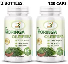 2 x Moringa Oleifera Organic Leaf Extract 10,000mg Serving 100% Pure Capsules - Toronto - Canada