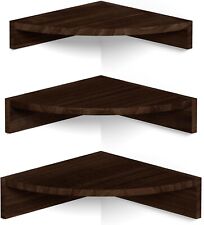 Corner Shelf Wall Mount Floating Shelves Wood Rustic Wall Shelves Storage Displa - Barstow - US