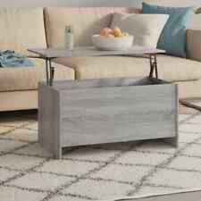 Coffee Table Grey Sonoma 102x55.5x52.5 cm Engineered Wood