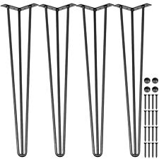 VEVOR Hairpin Table Feet 71.1cm 4ft Kit with 3 Stems