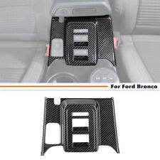 Car Window Lift Switch Cover Trim For Ford Bronco 4Door 21-24 Accessories Carbon