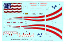 Decal Sheet Peterbilt 359 1/25 Rare Grill Teeth USA American Flag Stars Stripes