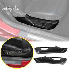 For 2015-2022 Ford Mustang Carbon Fiber Interior Car Seat Side Panel Cover Trim