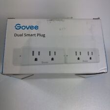 Govee Dual Smart Plug 2 Pack, 15A WiFi Bluetooth Outlet, Work with Alexa and Goo - Indian Trail - US
