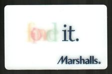 MARSHALLS Find It, Love It ( 2009 ) Lenticular Gift Card ( $0 )