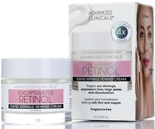 Advanced Clinicals Encapsulated Retinol Rapid Wrinkle Rewind Cream 2 Fl Oz 59ml