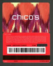 CHICO'S Colorful Abstract Design 2018 Gift Card ( $0 ) PMT2