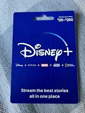$25 Disney Plus Gift Card