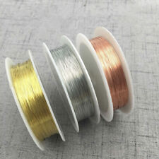 0.2-1mm Copper Beading Jewelry Wire Handmade Craft Jewellery Making Wire DIY