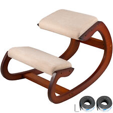 VEVOR ergonomic knee seat chair chair wooden stool capacity 150kg