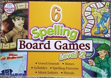 6 Spelling Board Games Level 2-Vowel Sounds, Rimes, Syllables, Plurals, anagrams - East Wenatchee - US