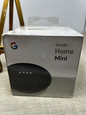 Google Home Mini GA00216-US Smart Speaker With Google Assistant Charcoal Sealed - Spring - US