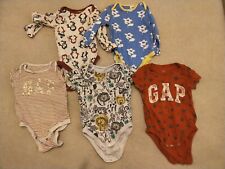 12-18 months Baby Bodysuits Babygrow Gap M&S Kite 5 item Bundle