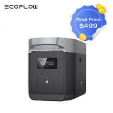 EcoFlow DELTA 2 Max Smart Generator Extra Battery 2048Wh for Outdoor, LFP - San Francisco - US