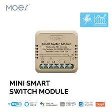 MOES WiFi Mini Smart Switch Module 16A Energy Monitoring 3-Way Alexa Google APP - Monroe Township - US