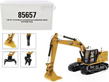 CAT CATERPILLAR 323 HYDRAULIC EXCAVATOR 4 WORK TOOLS 1/50 DIECAST MASTERS 85657