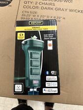 BRAND NEW!! Defiant Smart 6 Outlet Outdoor Yard Stake Timer Hubspace - Christmas - Orland - US