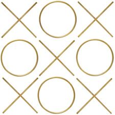 Meridian Furniture XOXO Gold Stainless Steel Contemporary Wall Decor - Toronto - Canada