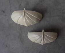 Pair of Minimalist Ceramic Uplighting Wall Sconces - Toronto - Canada