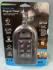 New My Touch Smart Simple Set Plug-In Indoor/Outdoor Digital Timer - Georgetown - US