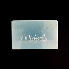 Michaels Holographic Snow 2011 NEW COLLECTIBLE GIFT CARD $0 #7083