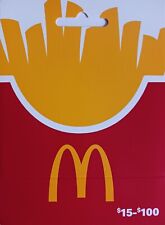$100 McDonald's Gift Card -mail delivery