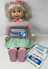 WORKING 1986 PLAYMATES CRICKET 25 Talking Doll Cassette Books EXCELLENT - Huntersville - US"