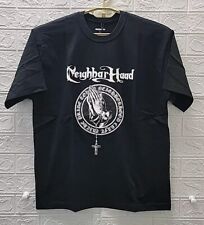 New Neighborhood Japan Technical Apparel Short Sleeve 2Sided Logo Tee Black Sz L