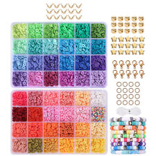 Clay Beads for Bracelets Making Colorful with Charms Kit Crafts Accessories